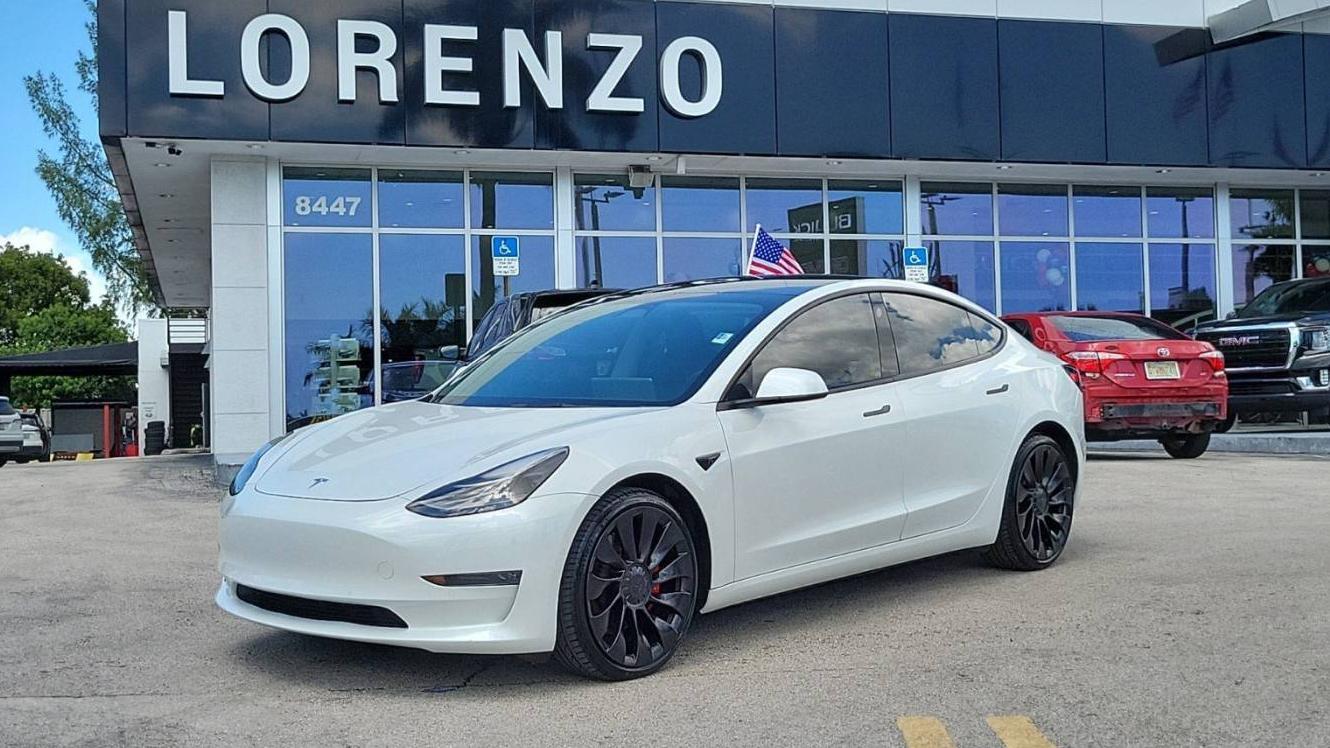 TESLA MODEL 3 2022 5YJ3E1EC9NF238252 image